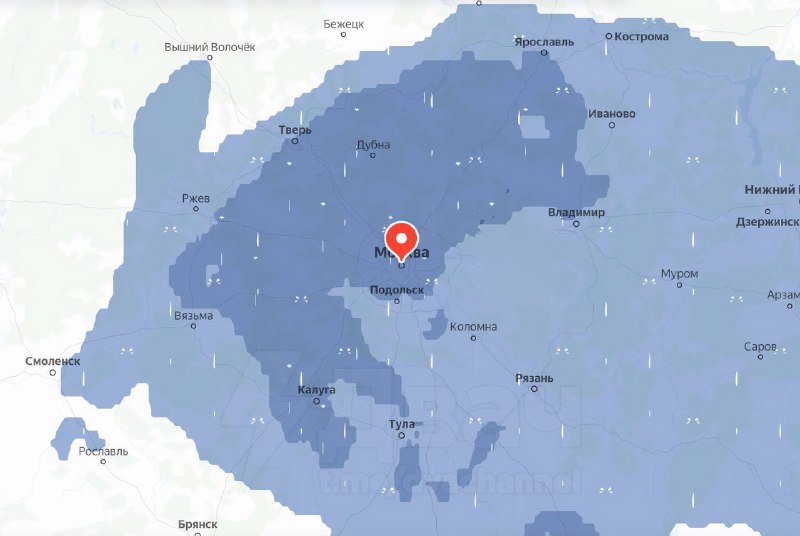 ⚡️Сегодня Москву атакует аномально мощный ливень, гроза и ветер до 17 м/с: выпадет половина месячной