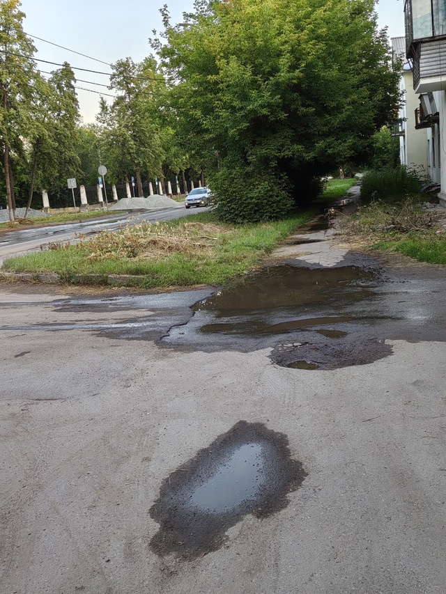 В Копейске после очередного дождя каждый раз такая сит...