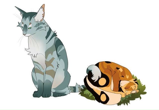 Воробей и Лунолапка
© Jurass1cWarr1ors
#KV_ZZ_ART