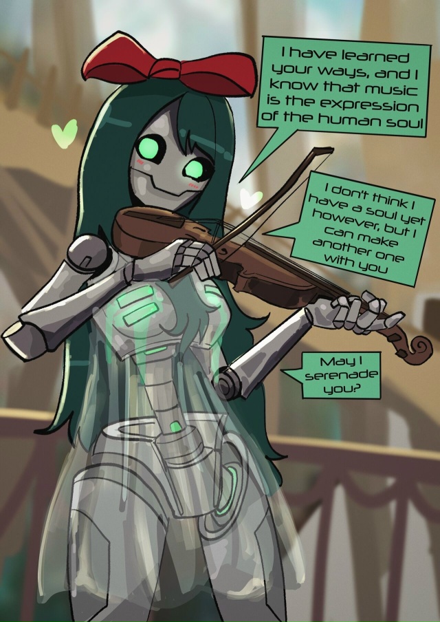 Персонаж: Necron Girl
Сеттинг: Warhammer 40K
Автор: BasedBinkie