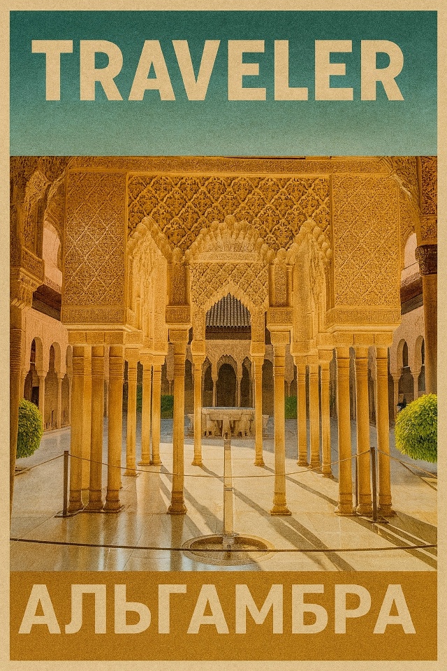 🌍 Альгамбра — это место, где время растворяется в узо?...