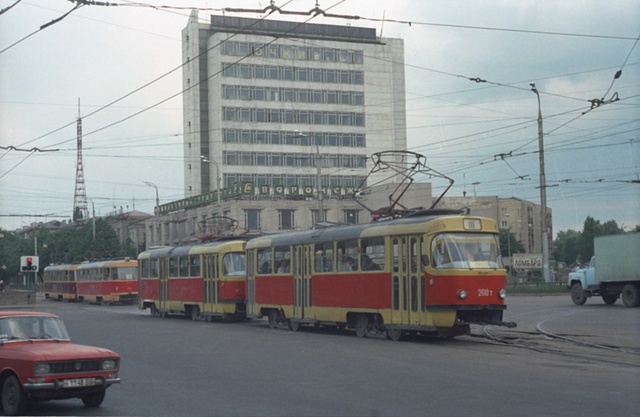 Воронежский трамвай, 1926-2009. Начало движения 5:40, окончан...
