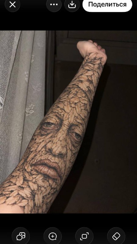 Сохраняем промпт для эскиза тату 👀
