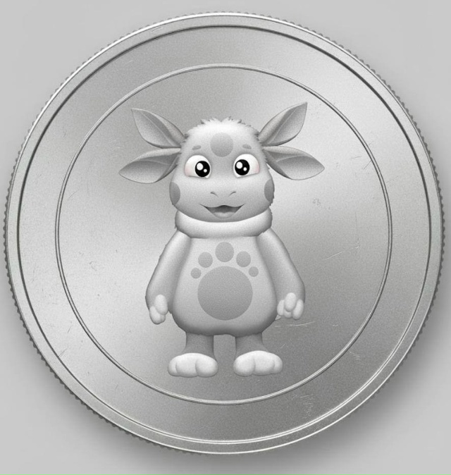 Монеты с Лунтиком выпустит Центральный Банк России‼️...