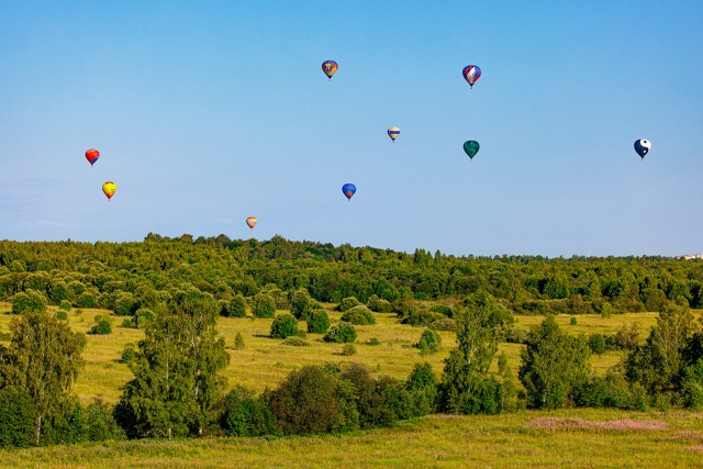 Фестиваль воздухоплавания 16-20.07 г. Переславль-Залесски...