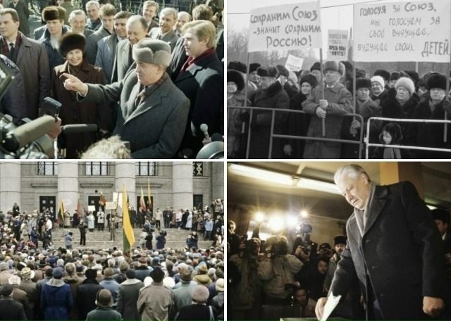 Больше половины россиян сожалеют о распаде Советского...