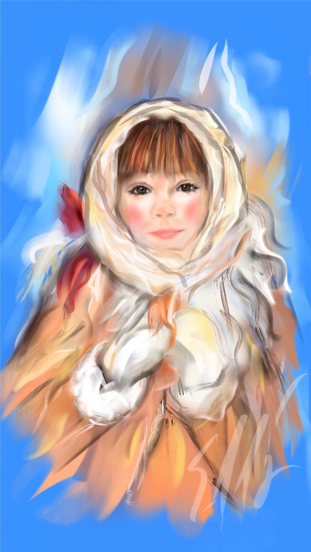 Пальцем на телефоне рисовал , кроме маяка , спасибо бол?...