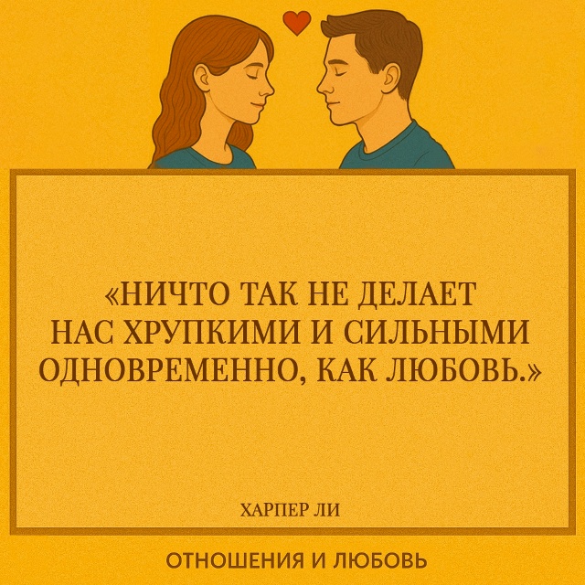 Харпер Ли говорит о двойственной природе любви. Она де?...