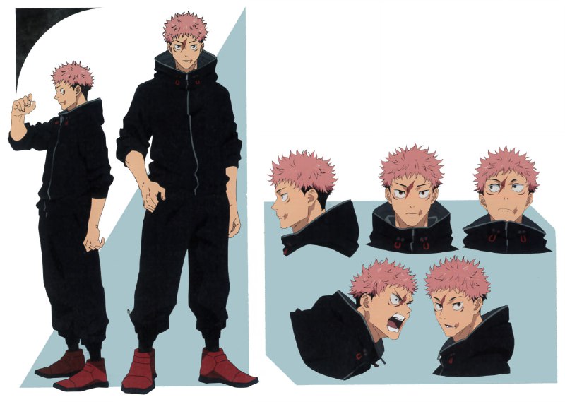 ⚡️Дизайн персонажей 3 сезона аниме «Магическая битва»
Премьера 8 января 2026 года.