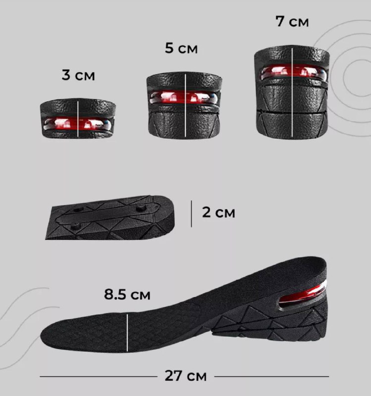 ?‍♂️Мужчины скупают стельки для увеличения роста — продажи выросли в 5 раз
Все из-за девушек, котор