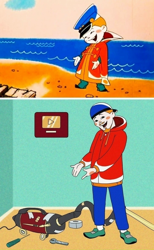 Как выглядели бы выросшие персонажи мультиков из наше?...