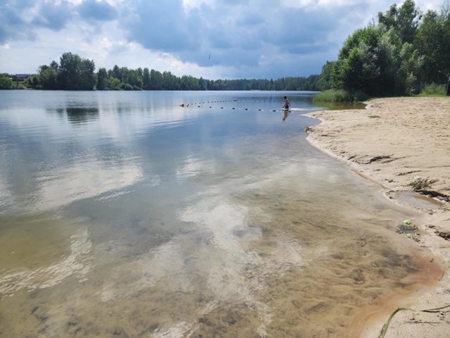 В округе обустроили еще одно место отдыха у воды. 👍
В...