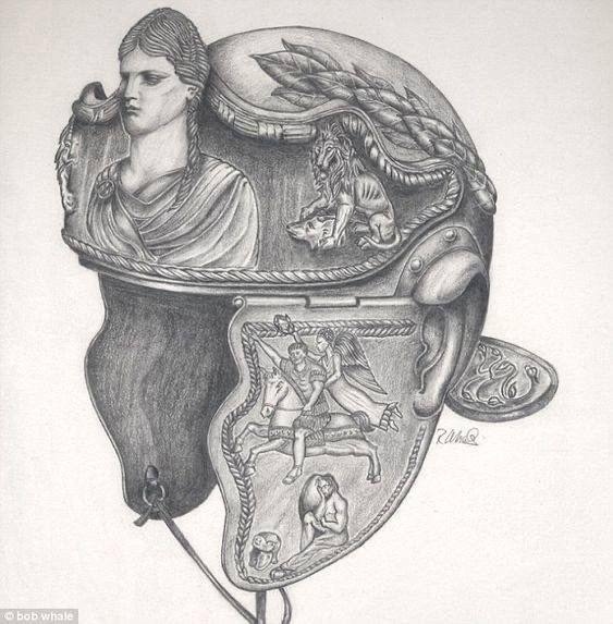 Римский шлем.
Нaчaло эпохи Империи. Применялся в кавал...