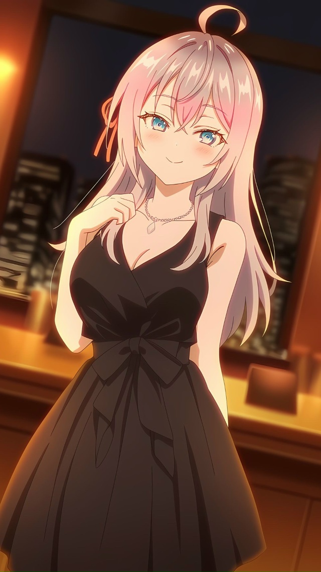 Аниме: Аля иногда кокетничает со мной по-русски