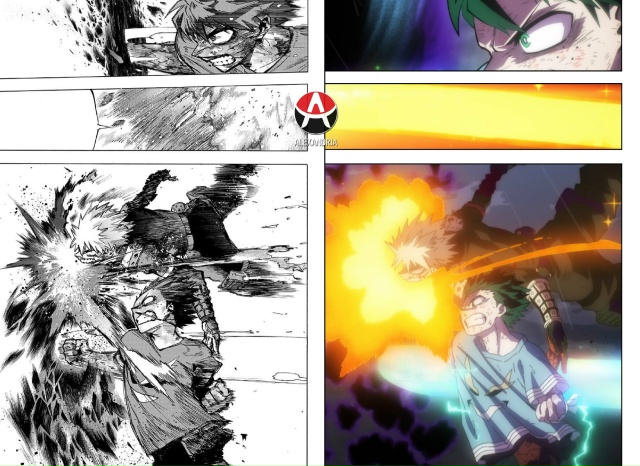 ⚡ Сравниваем [club85320806|«Моя Геройская Академия»]: манга ?...