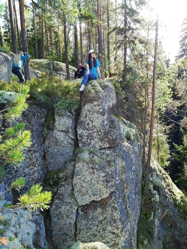 НЕОБЫЧНЫЕ МЕСТА РОССИИ. Скала Лоттола (Ленинградская о...