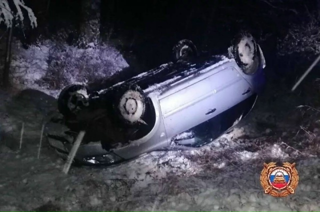 ДТП произошло на 23-м километре автодороги Торжок - Оста...