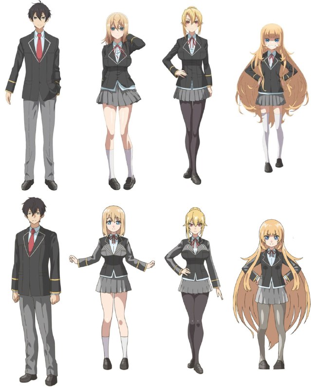 ⚡️В аниме «Мир отомэ-игр — это тяжёлый мир для мобов» официально изменился стиль дизайна персонажей