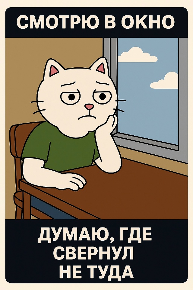 Иногда просто сидишь и смотришь в никуда — вроде ничег...