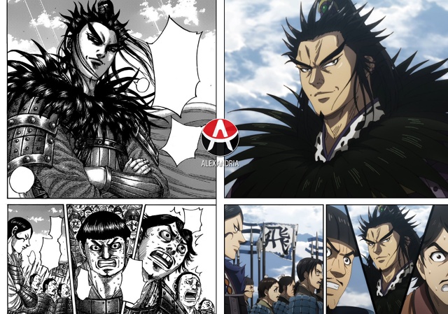 🏯 Сравниваем «Царство»: манга х 3 серия 6 сезона.
#срав?...