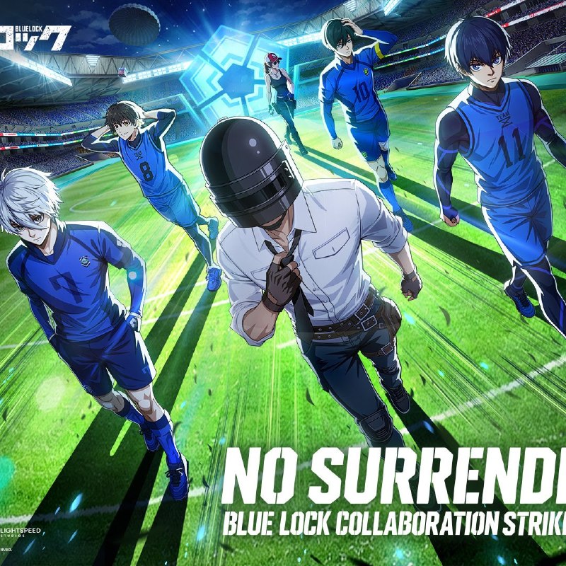 ⚽️Официально объявлено о сотрудничестве PUBG Mobile и аниме «Синяя тюрьма: Блю Лок», которое состоит