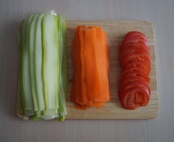 Овощная запеканка.
Ингредиенты: Кабачок молодой — 1 ш?...