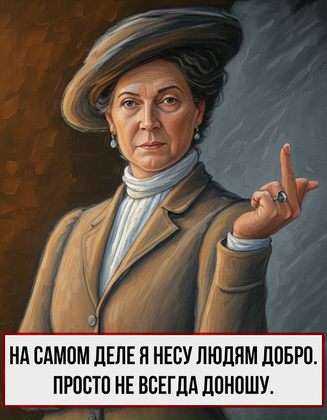 Доброта — это моё второе имя.
Первое — не ваше собачье...