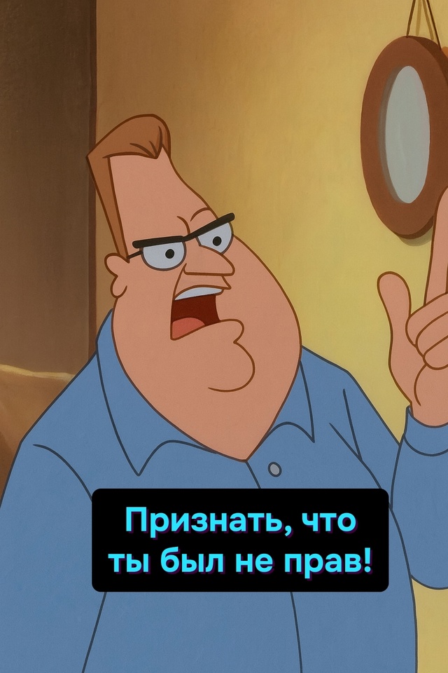 Урок окончен. Завтра расскажу, как просить прощения за ...