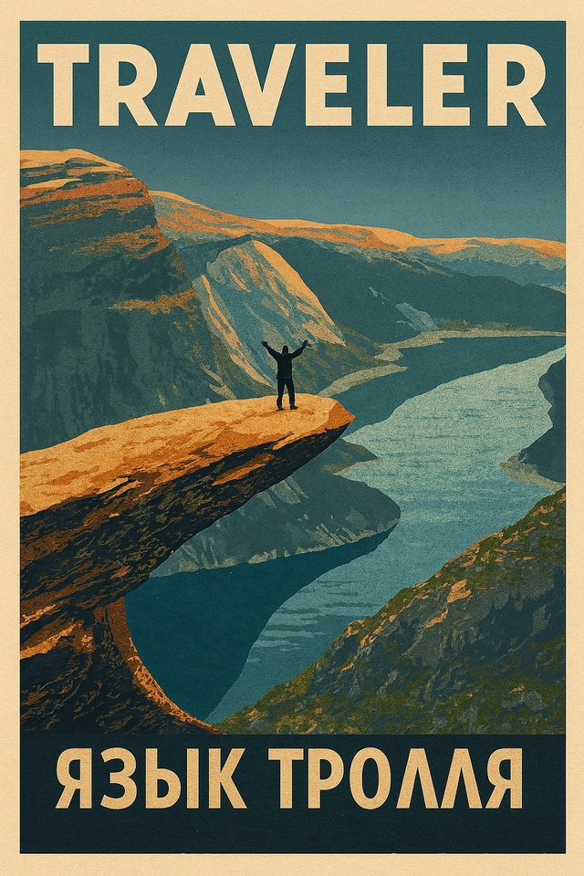 🌎 Язык Тролля (Trolltunga) — одно из самых захватывающих пр...