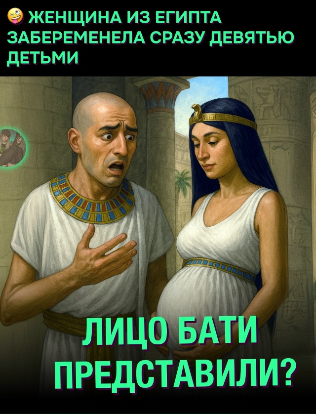 😲 Тян из Египта узнала на УЗИ, что беременна девятью д?...