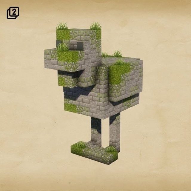 По вашим просьбам, ещё красивые статуэтки мобов Minecraft! ?...
