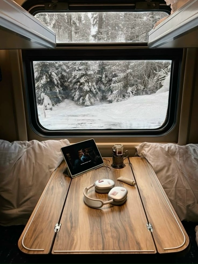 Романтика снежных поездок❄❤