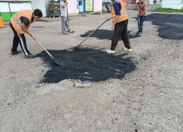 🚧 Внимание! Ремонтные работы на торговой площади мкр. ...
