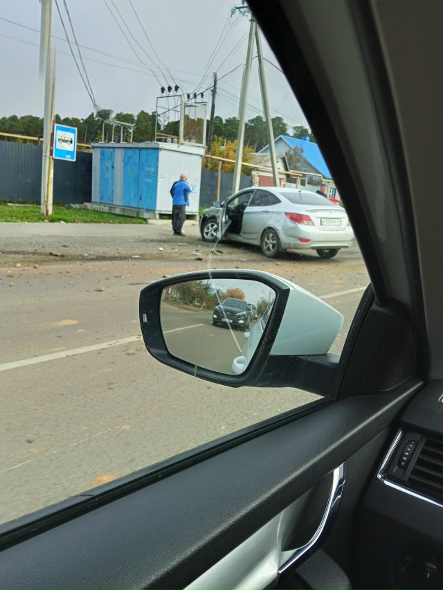 Ефремова, ДТП поворот на кладбище