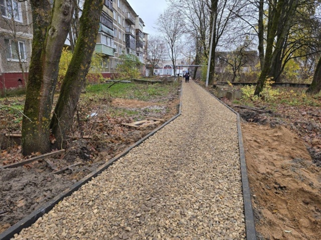 В Можайске на улице Академика Павлова благоустроят тр?...