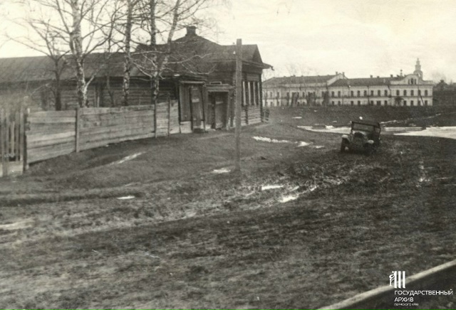 Город Кунгур, 1949 год.
Откуда сделано фото?