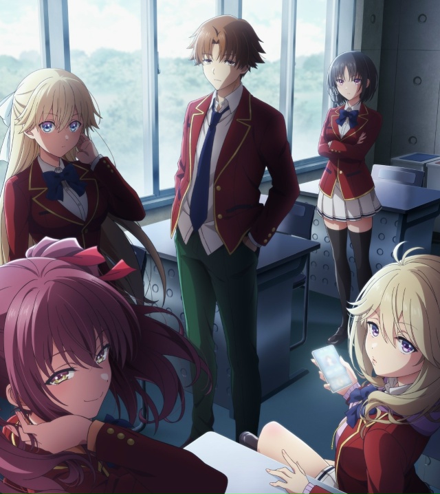 ? Про Класс превосходства.
4 сезон аниме «Добро пожал?...