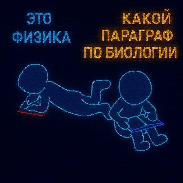Когда думаешь, что биология для гуманитариев, а там фор...