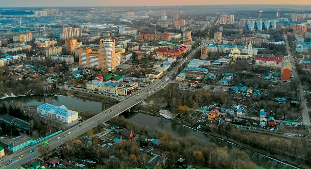 Осенний Подольск с высоты ✨