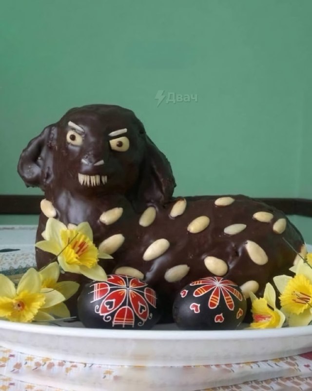 В Чехии главным символом Пасхи считается берánek — это такой кекс или бисквит в виде ягнёнка
Обычно