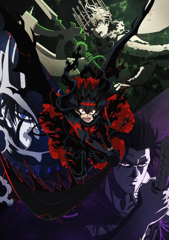 ⚔️Премьера 2 сезона аниме «Черный клевер» состоится в 2026 году!