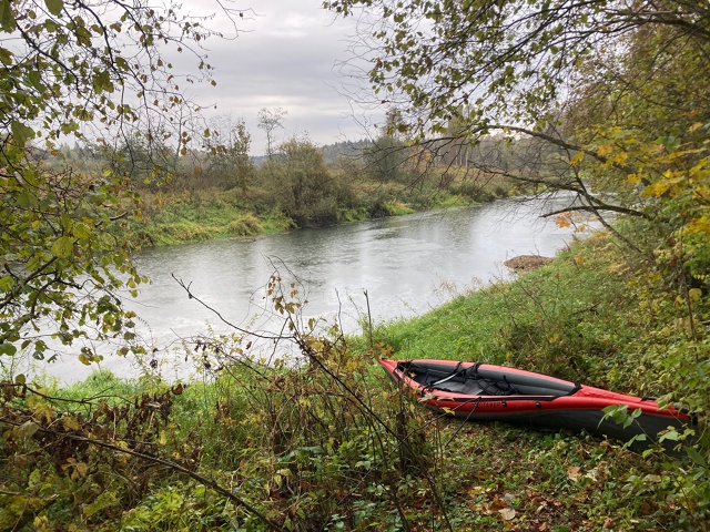 Водопады Протвы покоряются в любую погоду 🌧