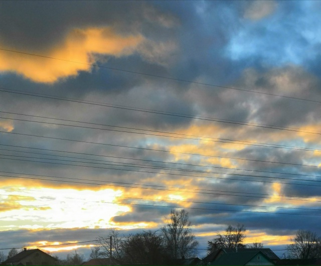 Вечереет......