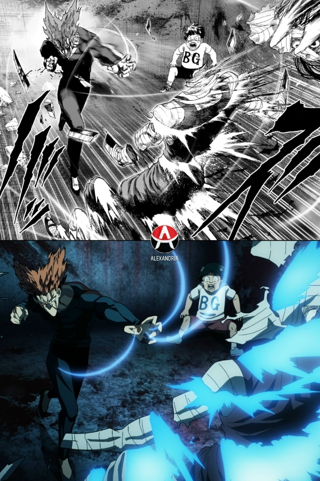 👊 Сравниваем [club50378987|«Ванпанчмен»]: манга х 4 серия 3 се...