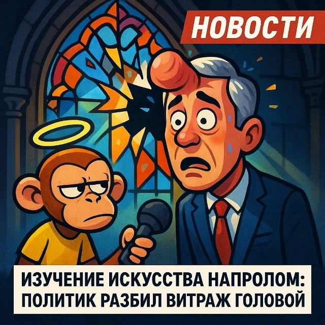 Безумные приколы
Когда политики «изучают» искусство, ?...