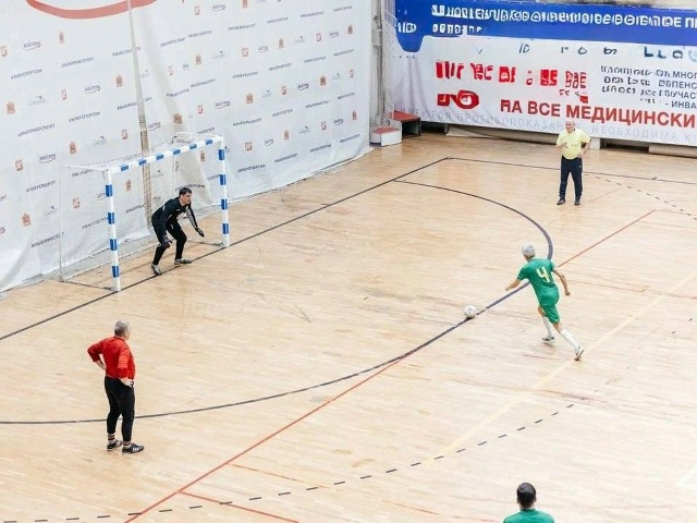 Во Дворце спорта «Восток» прошел 22-й турнир по мини-фут...