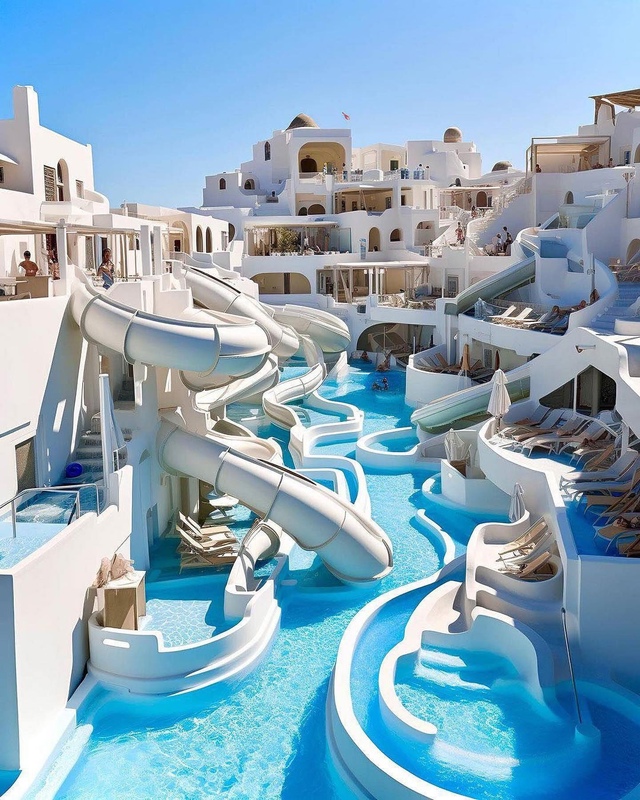 Лето на Санторини, Греция 🇬🇷