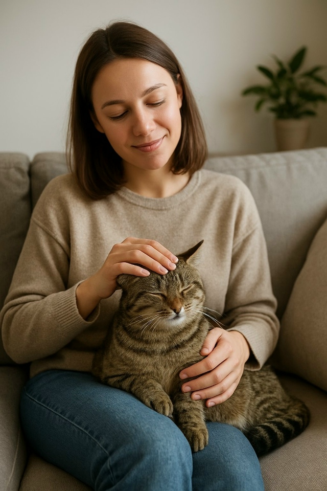 ‼️Коты — естественный антидепрессант, заявляют эксп?...