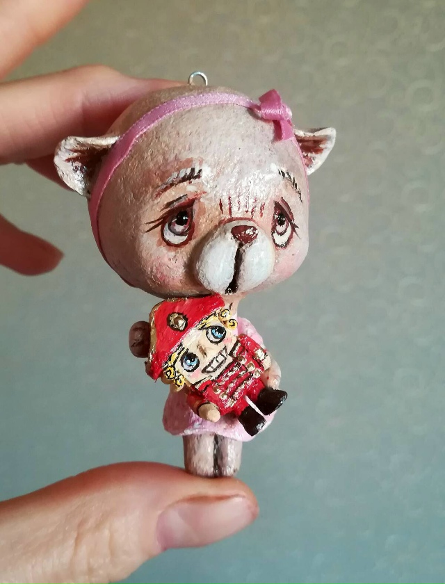 Мастерская Мишкаигрушка — создаёт ёлочные игрушки из ...