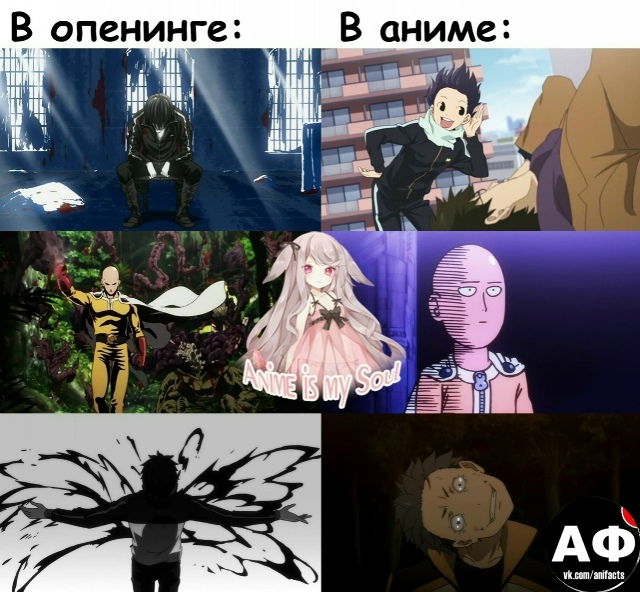 аниме факты
